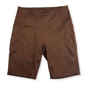 VFU Biker Shorts Size XL Brown